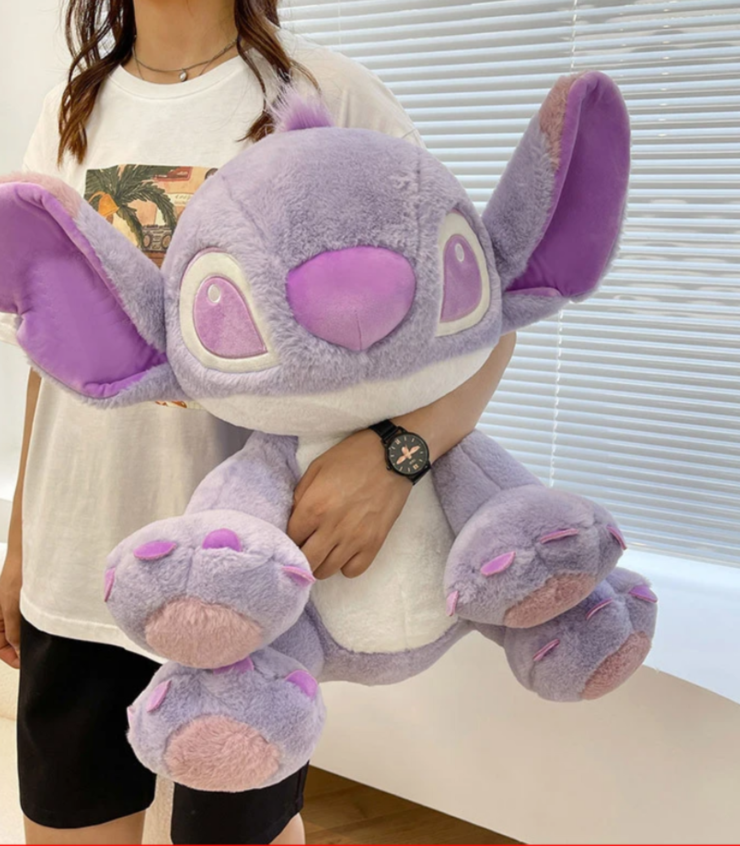 Kawaii Disney Lilo and Stitch Purple Plush