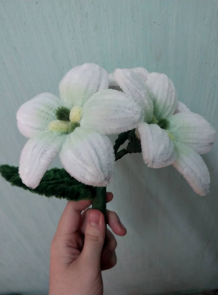 Genshin Inspired Flower, Handmade Flower Velvet Zinc