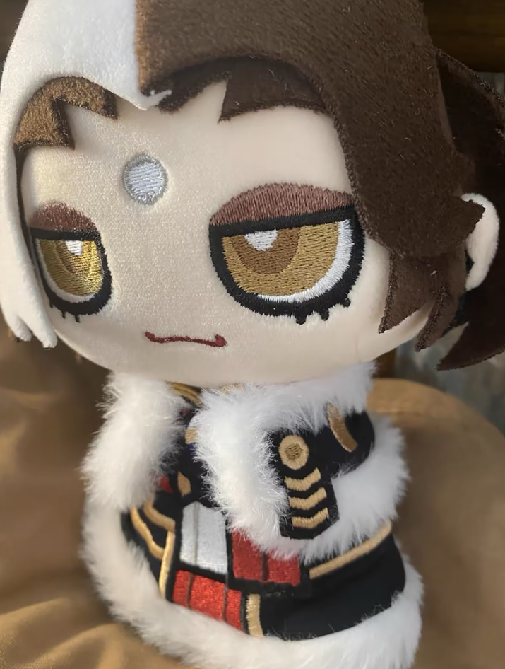 Final Fantasy XIV Plush, Hades Plushie, Emet Selch Plush, FFXIV Hades Ancient, FF14 Keychain, FF14 Bag Charm, FFXIV Hades keychain - GI0035