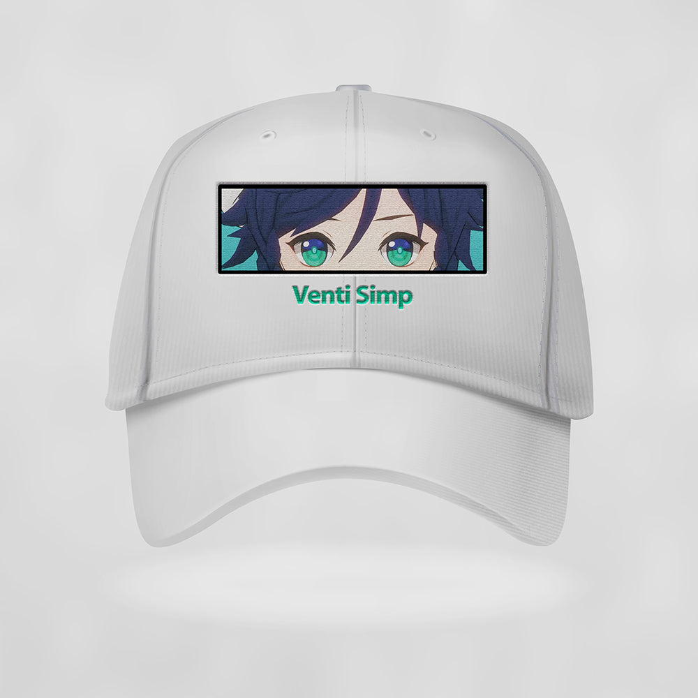 Venti Genshin Impact Embroided Hat, Genshin Impact Embroidery Hat, Christmas Gift, Birthday Gifts - EH0001