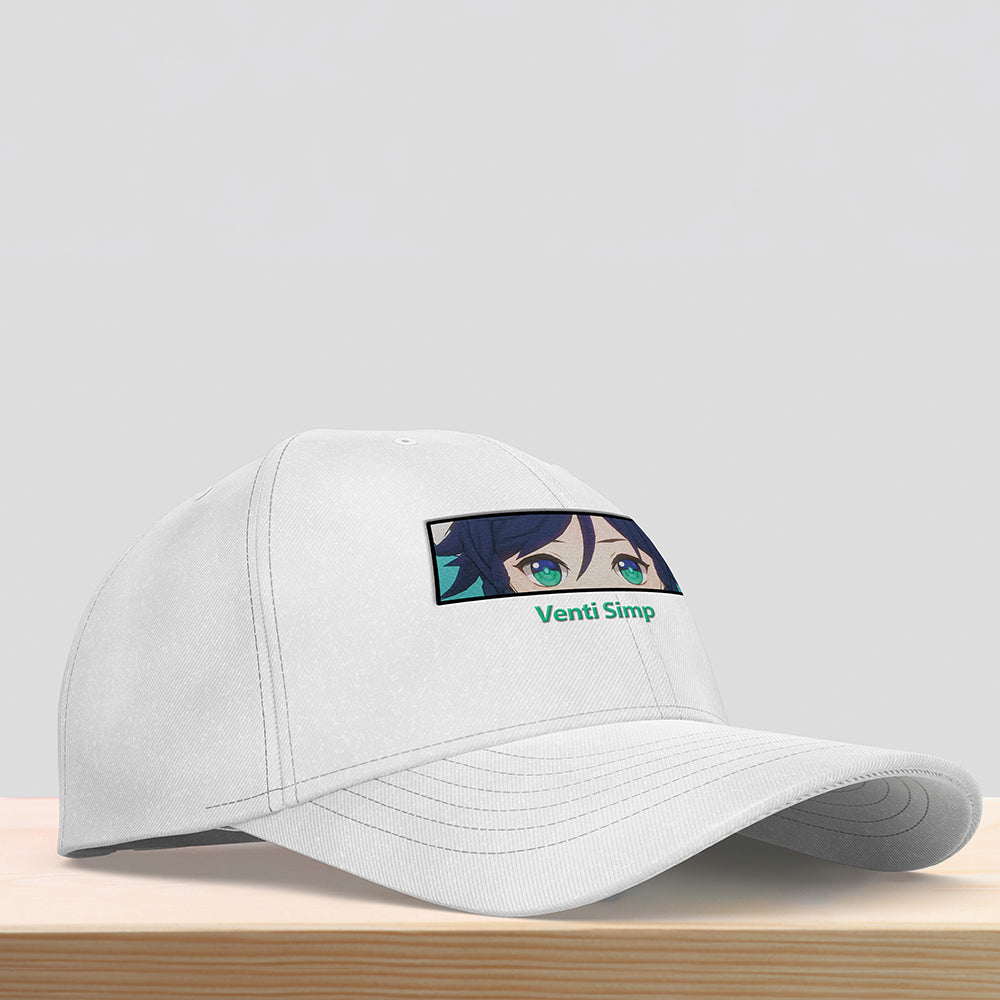 Venti Genshin Impact Embroided Hat, Genshin Impact Embroidery Hat, Christmas Gift, Birthday Gifts - EH0001