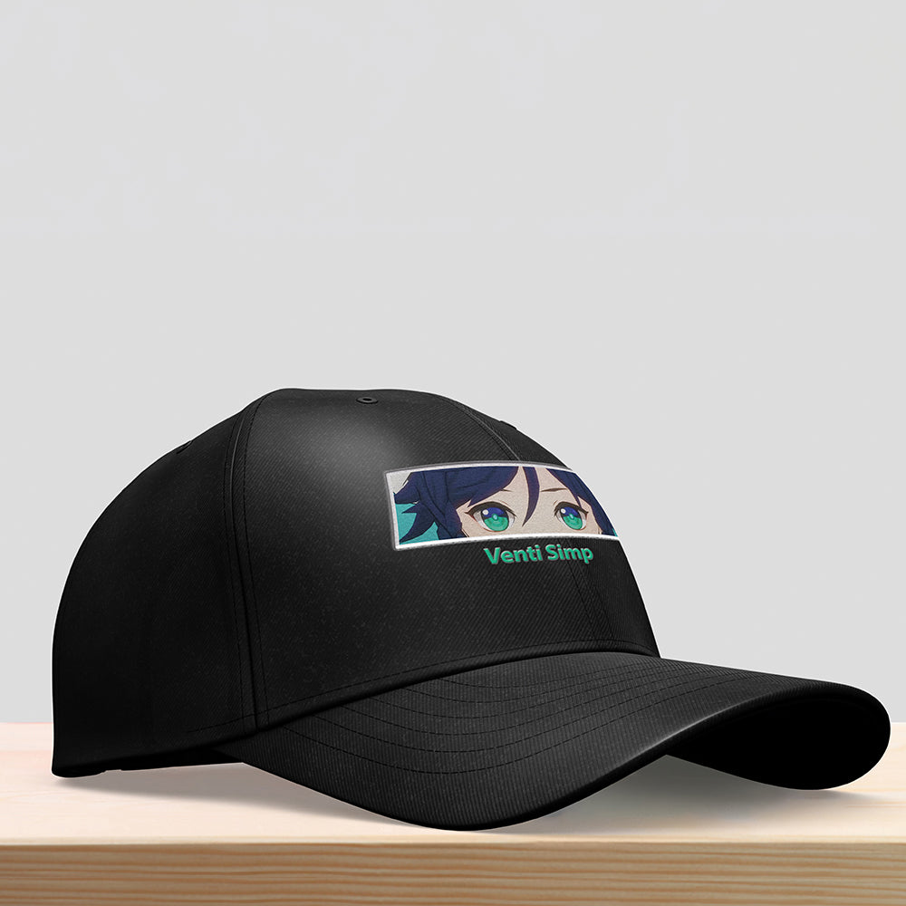 Venti Genshin Impact Embroided Hat, Genshin Impact Embroidery Hat, Christmas Gift, Birthday Gifts - EH0001