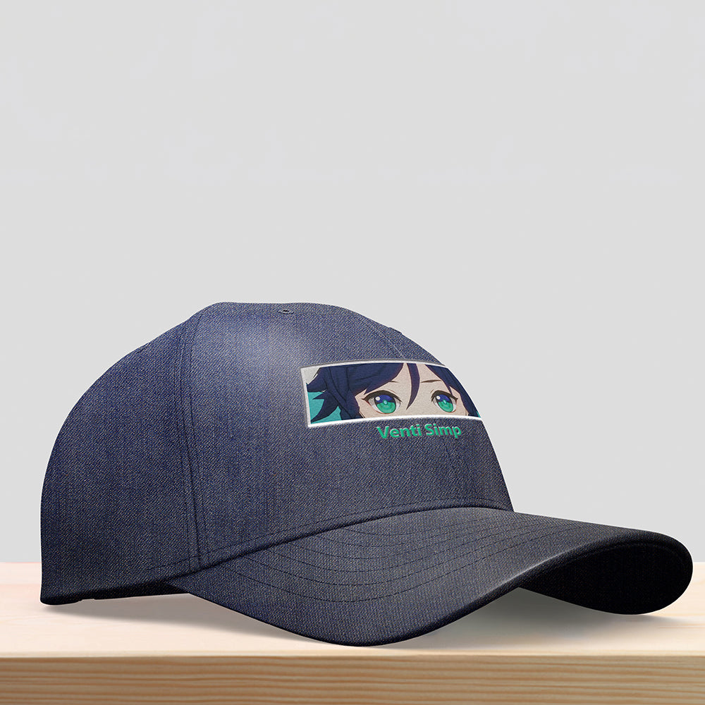 Venti Genshin Impact Embroided Hat, Genshin Impact Embroidery Hat, Christmas Gift, Birthday Gifts - EH0001