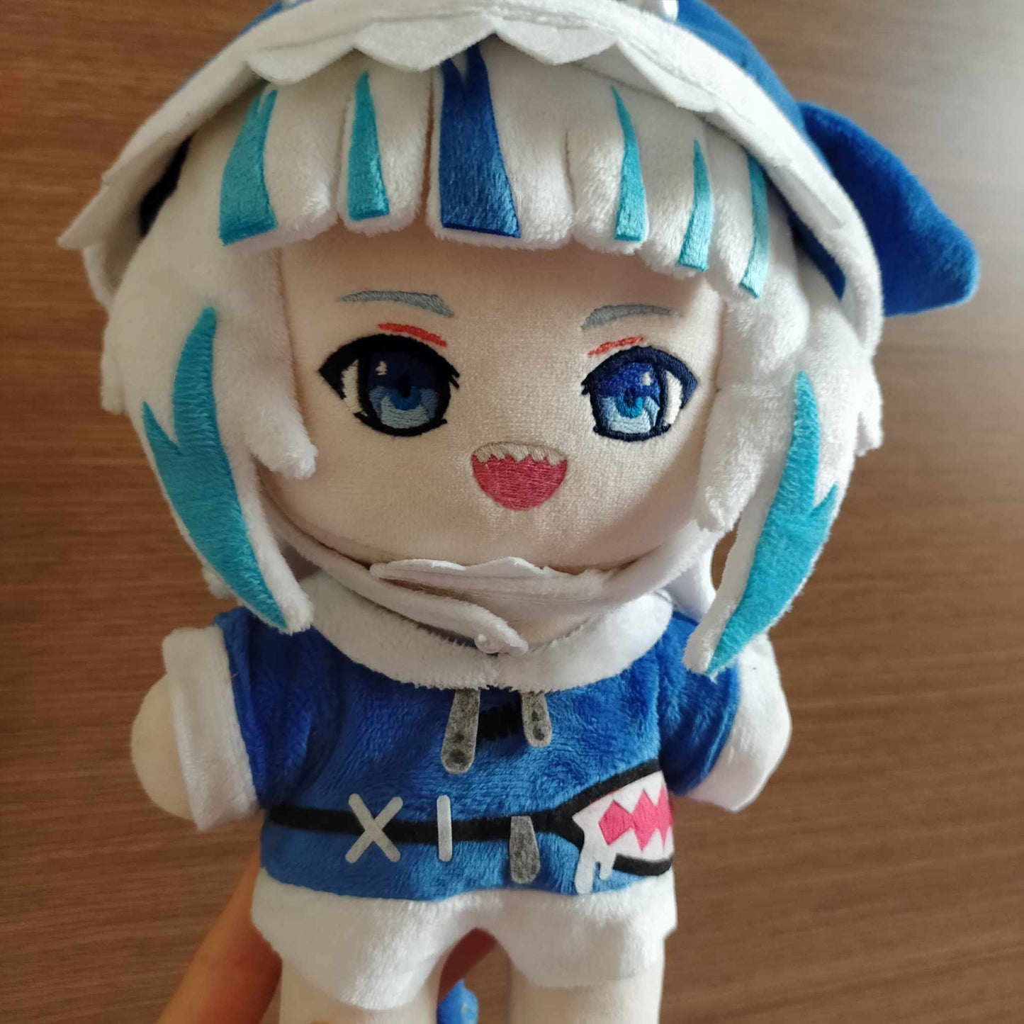 Gawr Gura Hololive EN Vtuber Embroidery Plush
