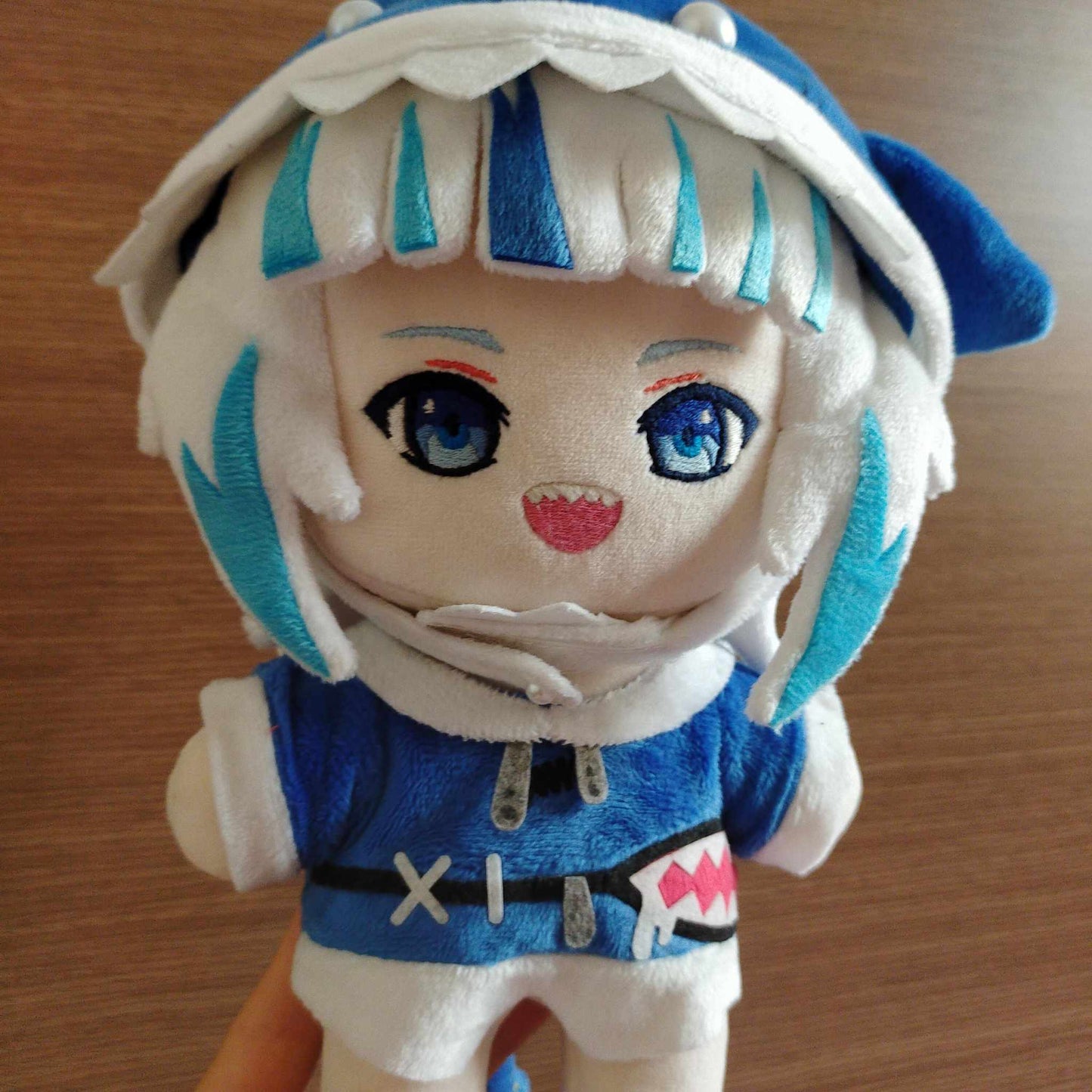 Gawr Gura Hololive EN Vtuber Embroidery Plush
