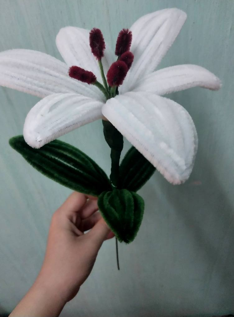 Genshin Inspired Flower, Handmade Flower Velvet Zinc