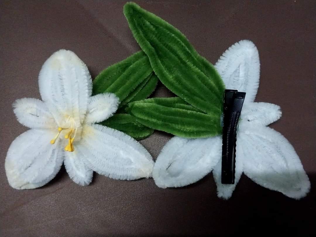 Genshin Inspired Flower, Handmade Flower Velvet Zinc
