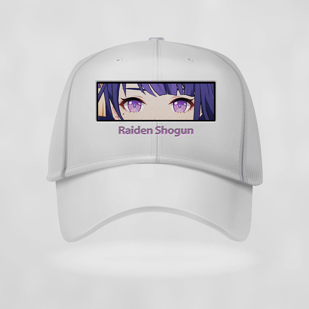 Raiden Shogun Genshin Impact Embroided Hat, Baal Genshin Impact Embroidery Hat, Christmas Gift, Birthday Gifts - EH0004