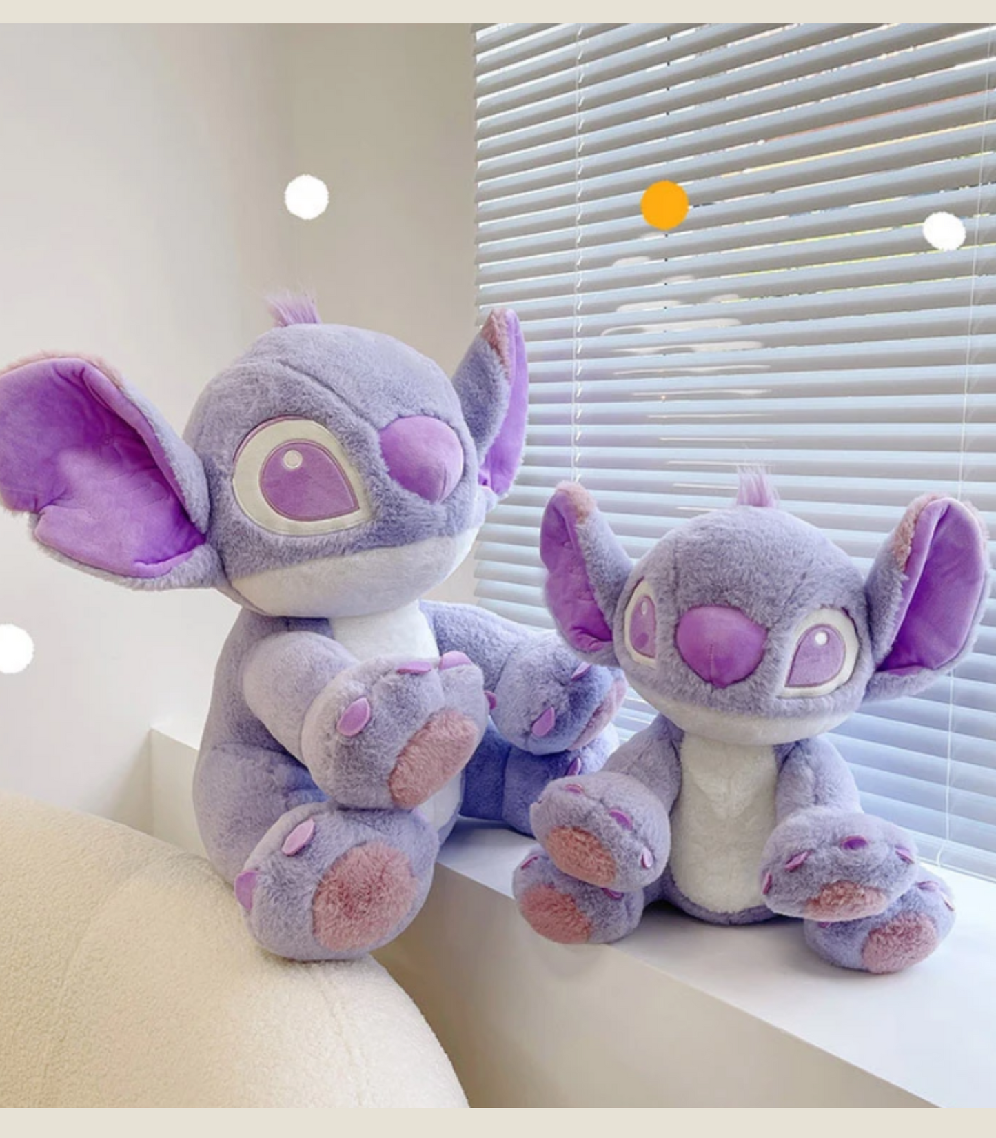 Kawaii Disney Lilo and Stitch Purple Plush
