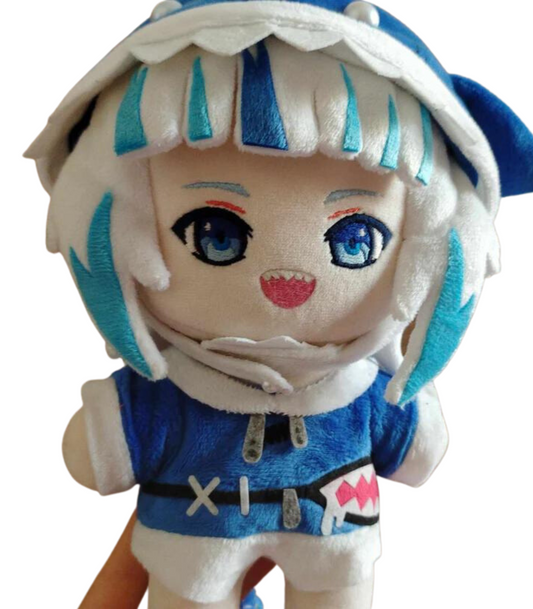 Gawr Gura Hololive EN Vtuber Embroidery Plush
