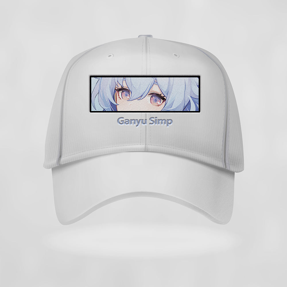 Ganyu Genshin Impact Embroided Hat, Ganyu Genshin Impact Embroidery Hat, Christmas Gift, Birthday Gifts - EH0006