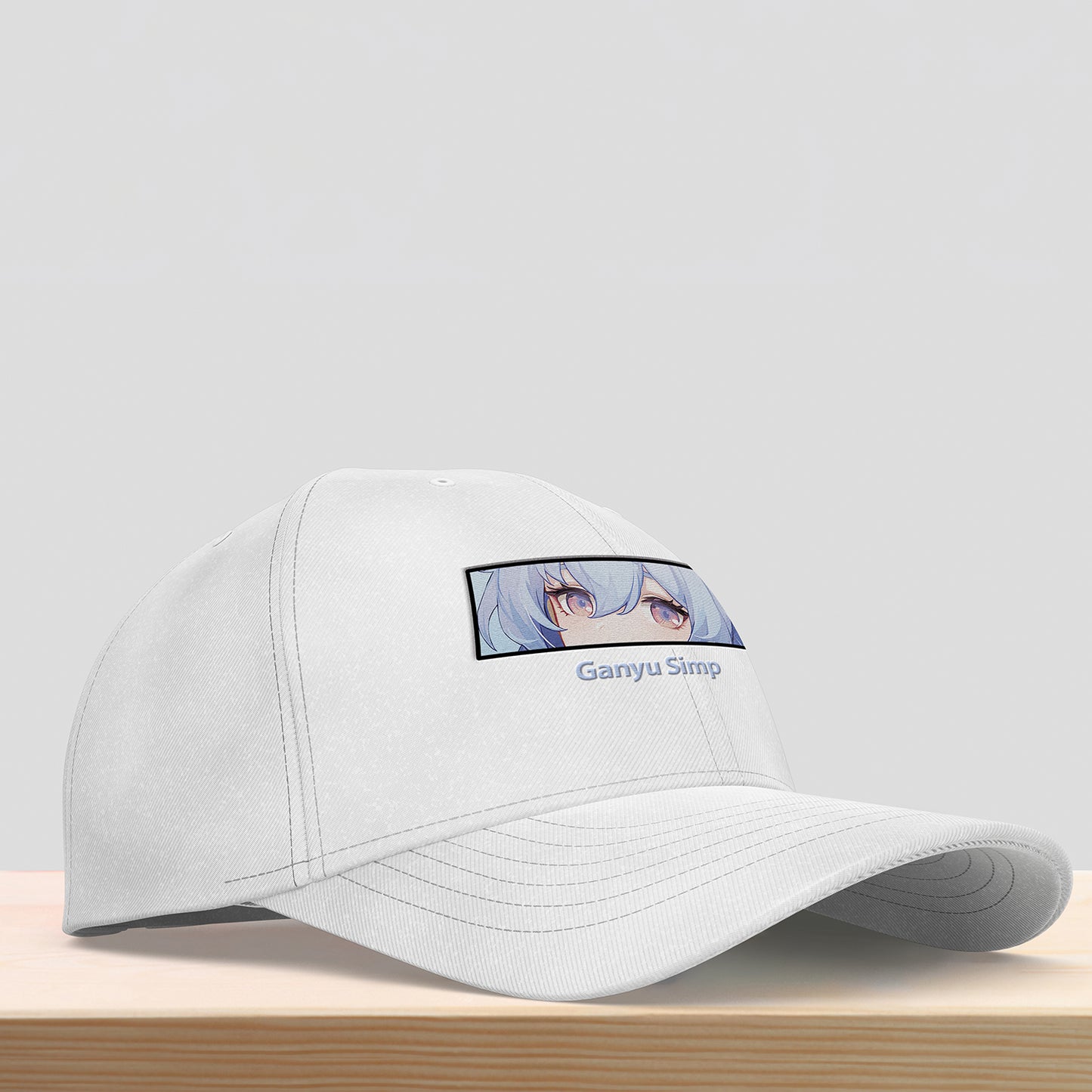 Ganyu Genshin Impact Embroided Hat, Ganyu Genshin Impact Embroidery Hat, Christmas Gift, Birthday Gifts - EH0006