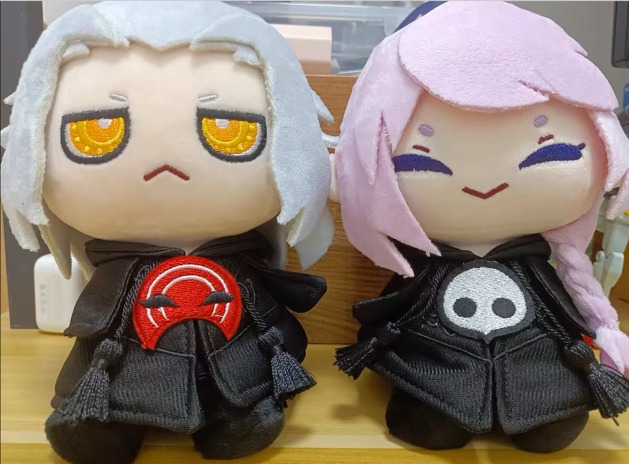Final Fantasy XIV Plush, Hades Plushie, Hades Bag Charm, FFXIV Hades Doll, FF14 Keychain, FF14 Bag Charm, Emet Selch Plushie  - GI0034