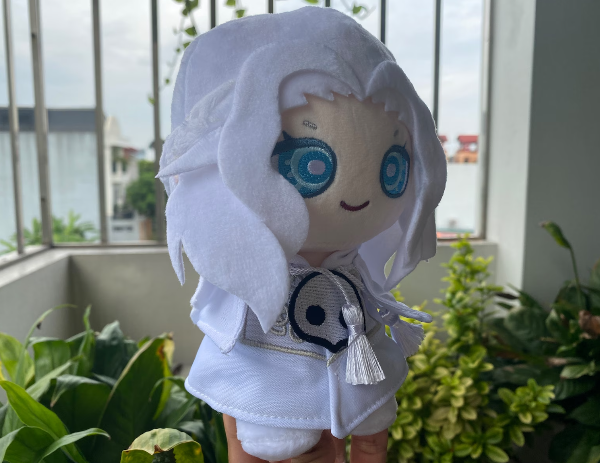 Final Fantasy XIV Plush, Venat Plushie, Hydaelyn Plush, FFXIV Azem Ancient, FF14 Keychain, FF14 Bag Charm, Lady of the Light - GI0036