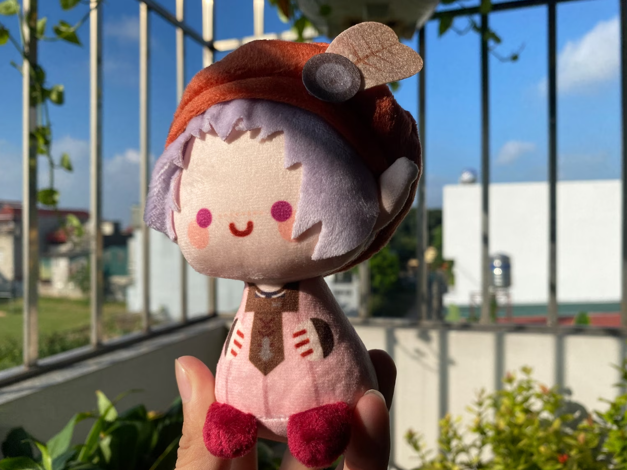 Final Fantasy XIV, Tataru Tatalu Plush, Tataru Taru Plush, FFXIV Plushie, FF14 Keychain, FF14 Bag Charm, FFXIV keychain - GI0041