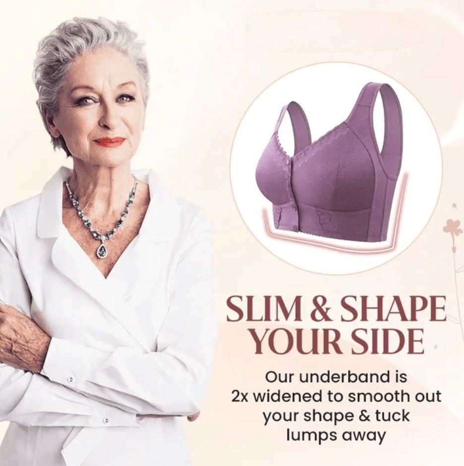 🎁 2025 Mother’s Day Special 🌸New Front Closure Breathable Bra for Seniors - BUY 3 GET 1 FREE 🎁