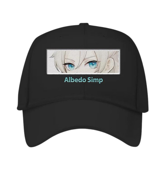 Albedo Genshin Impact Embroided Hat, Albedo Genshin Impact Embroidery Hat, Christmas Gift, Birthday Gift - EH0005