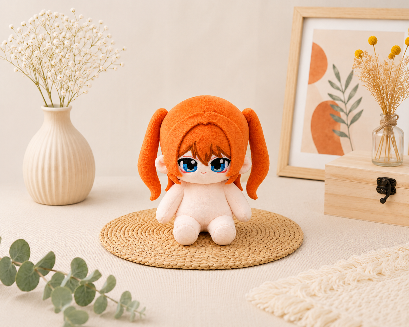 Custom Cotton Doll Base | Personalized Plush Doll Body