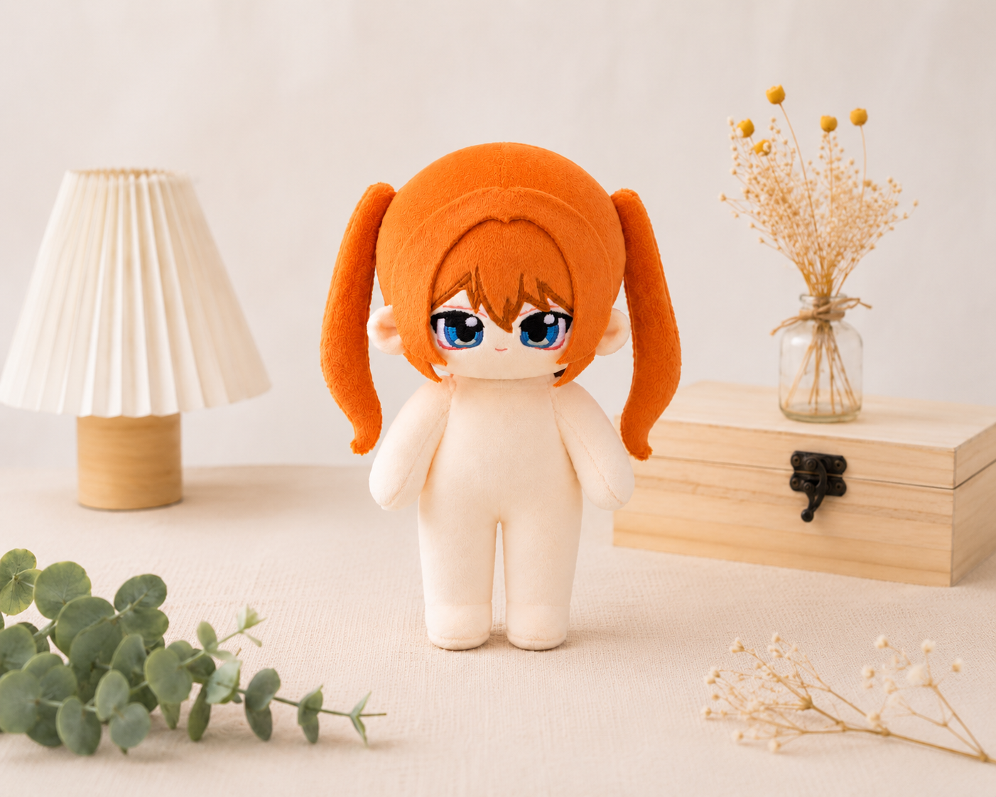Custom Cotton Doll Base | Personalized Plush Doll Body
