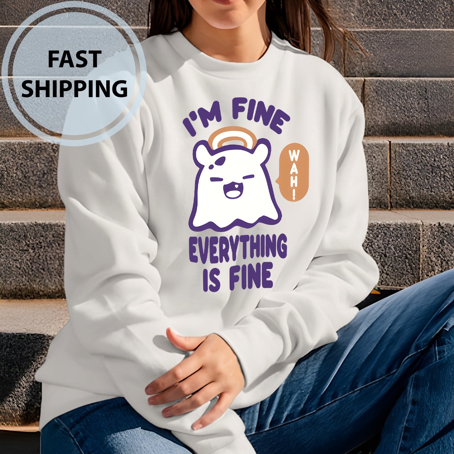 Takodachi Face Sweatshirt, Takodachi Ninomae Ina'nis Hoodie, Takodachi Hololive Vtuber Shirts, Unisex for Women and Men -  GH00020